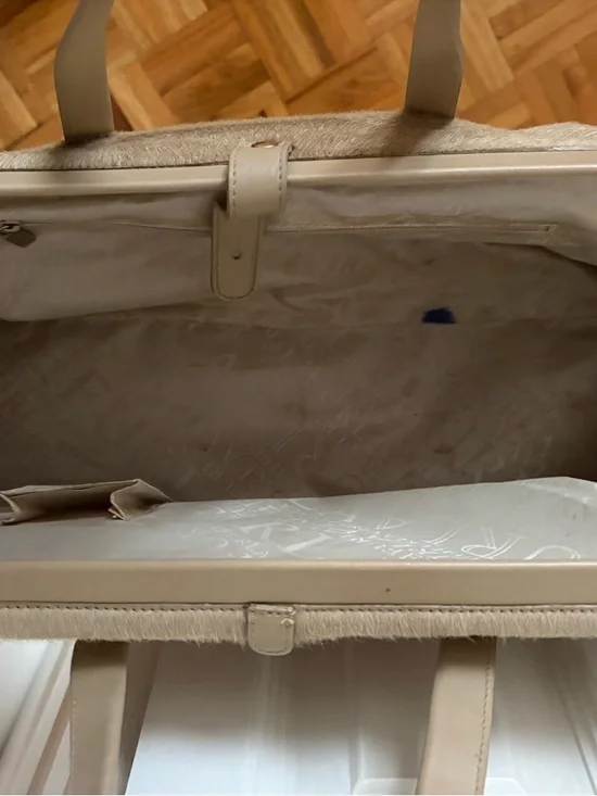 Furla Beige Haircalf and Leather Travel Tote - Picture 4 of 4